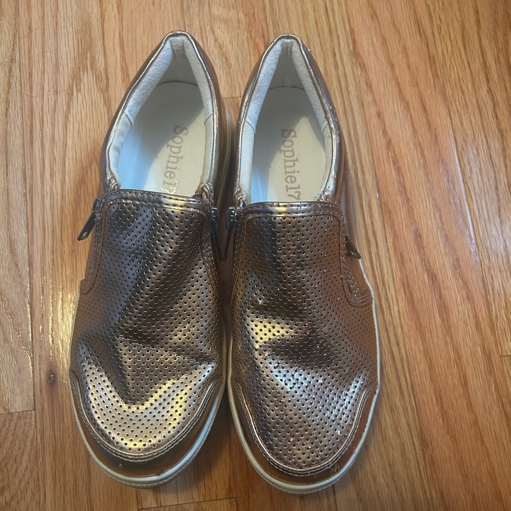 Slip On Rose Gold Sneakers
